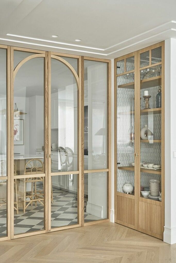 Fabrication d'une verrière dans un appartement de paris 2e